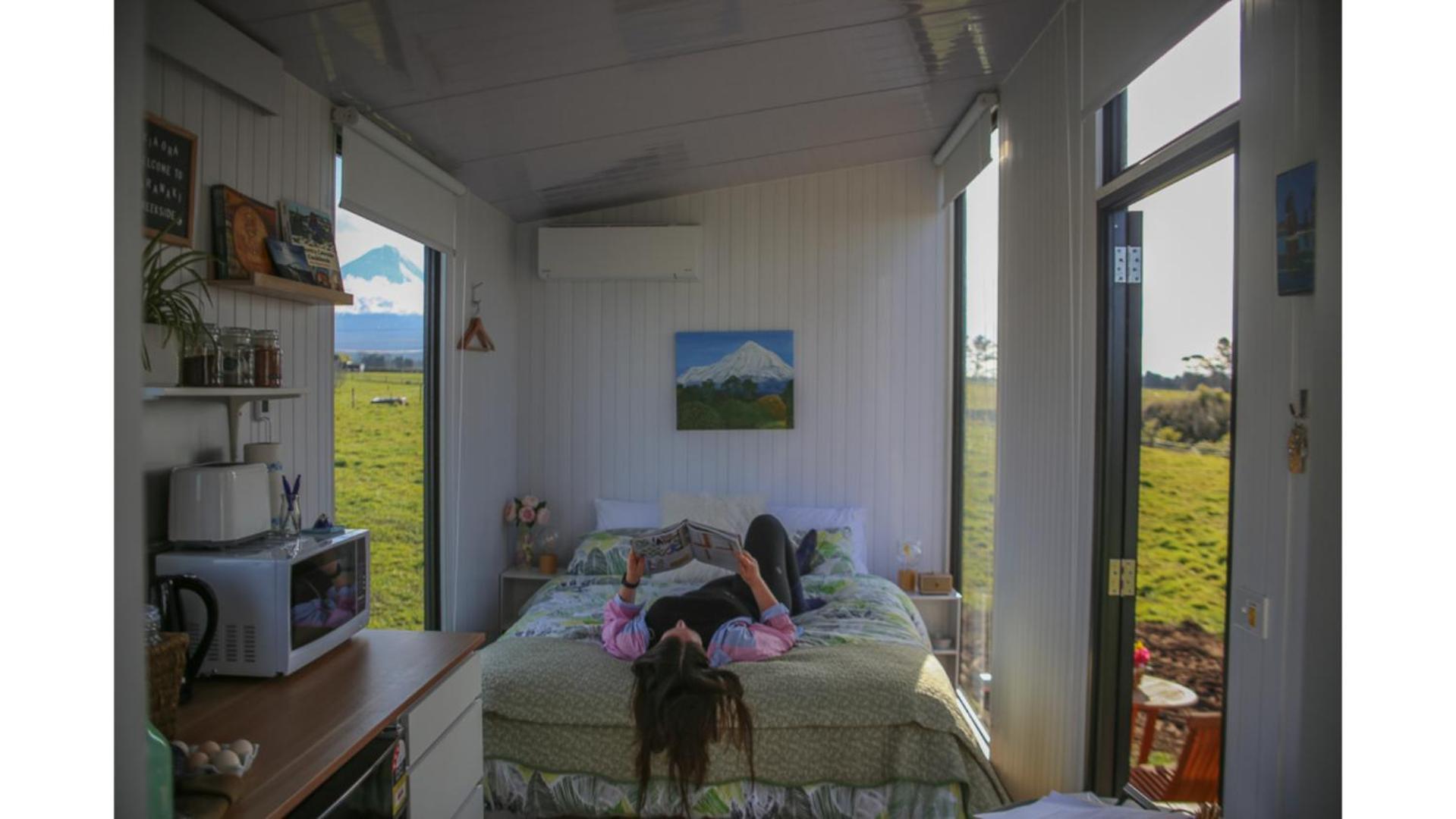 Vila Taranaki Creekside Kea By Tiny Away Stratford Exteriér fotografie